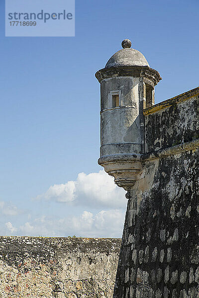 Fort von San Jose el Alto  1792; San Francisco de Campeche  Bundesstaat Campeche  Mexiko