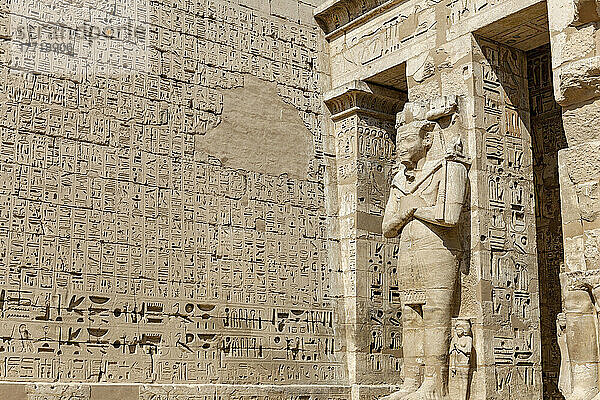 Tempel von Ramses III; Medinet Habu  Ägypten