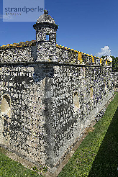 Fort von San Jose el Alto  1792; San Francisco de Campeche  Bundesstaat Campeche  Mexiko