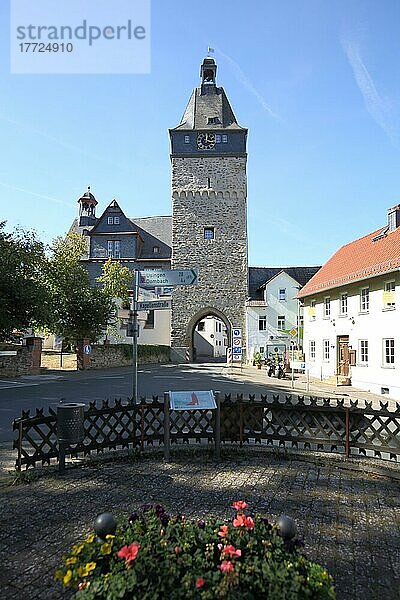 Obertorturm in Bad Camberg  Hessen  Deutschland  Europa