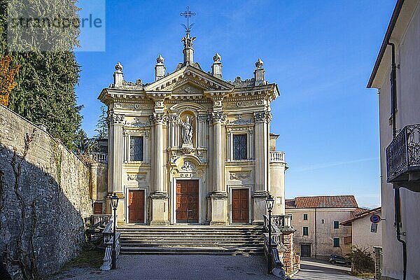 Kirche San Donato  Wallfahrtskirche Vicoforte  Vicoforte  Cuneo  Piemont  Italien  Europa