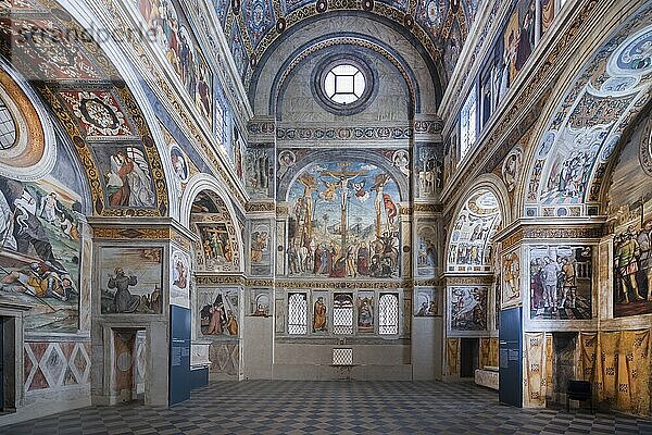 Kirche San Salvatore  Museum Santa Giulia  UNESCO-Weltkulturerbe  Brescia  Lombardei (Lombardei)  Italien  Europa