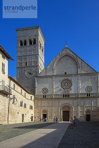 Kathedrale San Rufino  Assisi  Perugia  Umbrien  Italien  Europa