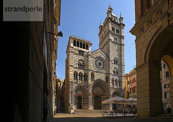 Kathedrale San Lorenzo  Genova (Genua)  Ligurien  Italien  Europa