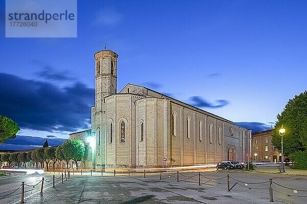 Kirche San Francesco  Gubbio  Provinz Perugia  Umbrien  Italien  Europa