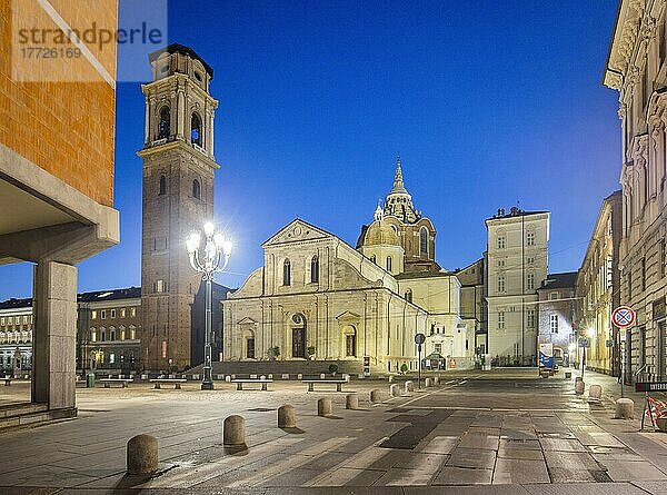 Kathedrale St. Johannes der Täufer  Turin  Piemont  Italien  Europa