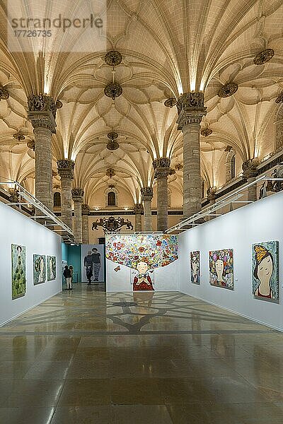 Ausstellungssalon La Lonja  Zaragoza  Aragonien  Spanien  Europa