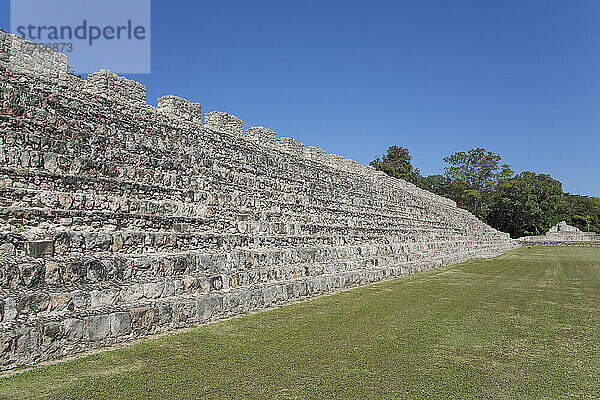 El Nohochna  Archäologische Zone Edzna  Bundesstaat Campeche  Mexiko  Nordamerika