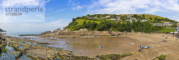 Combe Martin  Exmoor-Nationalpark  North Devon  England  Vereinigtes Königreich  Europa