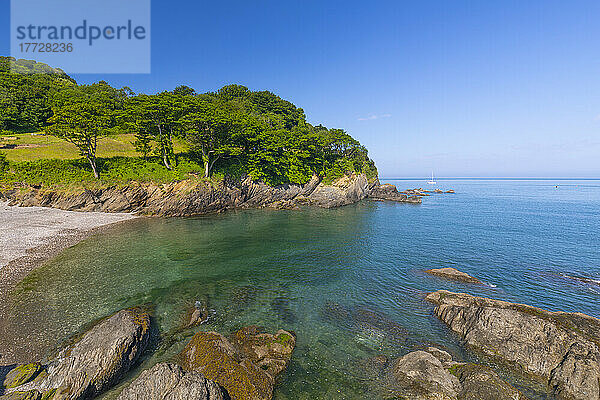 Combe Martin  Exmoor-Nationalpark  North Devon  England  Vereinigtes Königreich  Europa