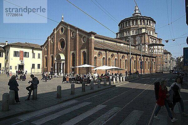 Kirche Santa Maria delle Grazie  Mailand  Lombardei  Italien  Europa
