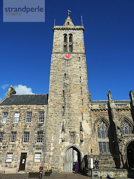 St. Salvators College Church  St. Andrews  Fife  Schottland  Vereinigtes Königreich  Europa