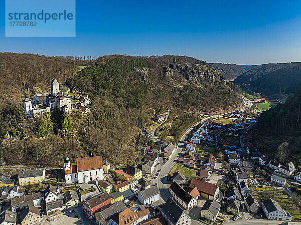 Burg Kipfenberg  Kipfenberg  Altmühltal  Bayern  Deutschland  Europa