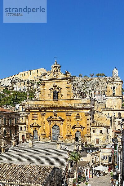 Modica  Ragusa  Val di Noto  UNESCO-Weltkulturerbe  Sizilien  Italien  Europa