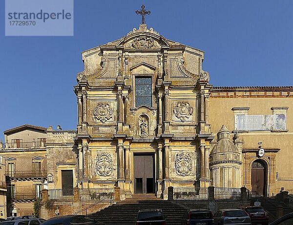 Convento di San Francesco d'Assisi  Caltagirone  Catania  Val di Noto  UNESCO-Weltkulturerbe  Sizilien  Italien  Europa