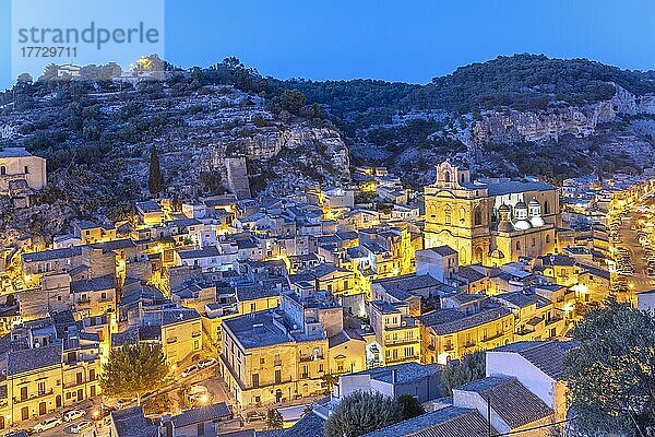 Scicli  Val di Noto  UNESCO-Weltkulturerbe  Ragusa  Sizilien  Italien  Europa