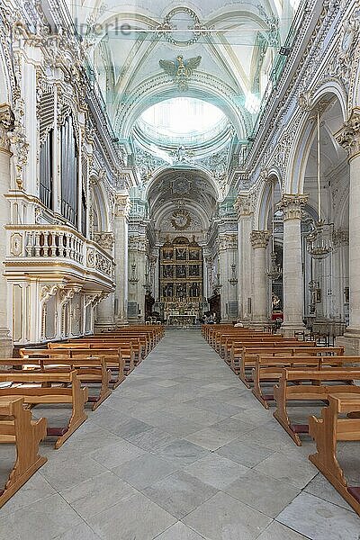 Kathedrale von San Giorgio  Modica  Ragusa  Val di Noto  UNESCO-Weltkulturerbe  Sizilien  Italien  Europa