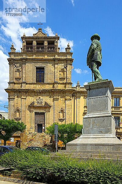 Kirche Santa Chiara  Enna  Sizilien  Italien  Europa