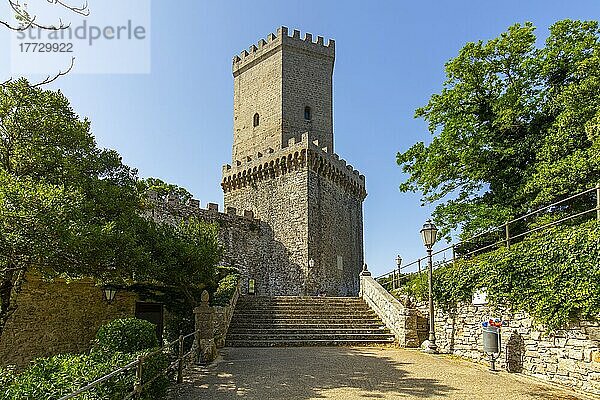 Norman Castle  Erice  Trapani  Sizilien  Italien  Europa