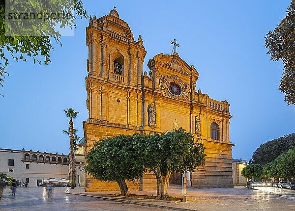 Kathedrale  Mazara del Vallo  Trapani  Sizilien  Italien  Europa