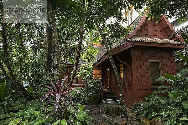 Jim Thompson House  traditionelle thailändische Holzhäuser  Bangkok