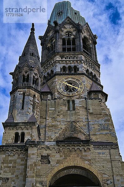 Kaiser-Wilhelm-Gedächtniskirche  Charlottenburg  Berlin  Deutschland  Europa