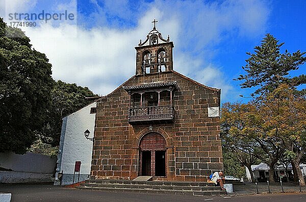 Santuario Nuestra Senora de Las Nieves nahe der Stadt Santa Cruz de La Palma  La Palma  Kanarische Insel  Spanien  Europa