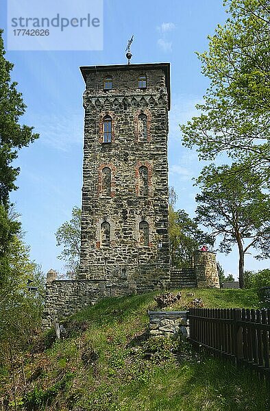 Marienturm  Rudolstadt  Thüringen  Deutschland  Europa