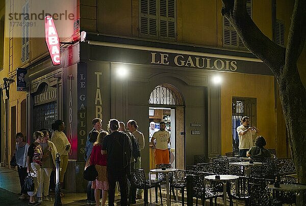 Restaurant  Bar Le Gaulois  Aix-en-Provence  Bouches-du-Rhône  Provence-Alpes-Côte dAzur  Frankreich  Europa