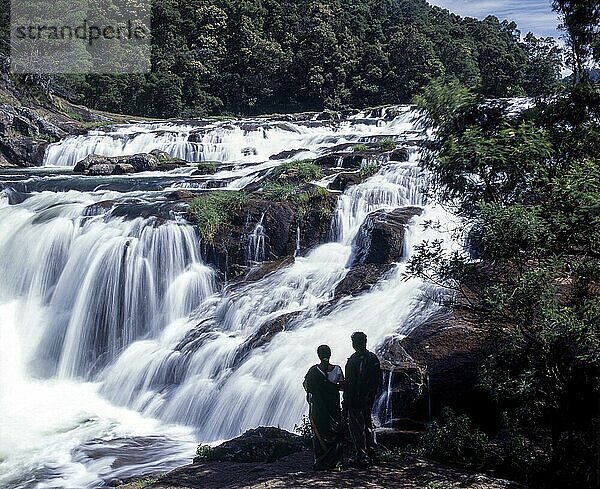 Pykara-Wasserfälle  Nilgiris  Tamil Nadu  Indien  Asien