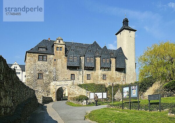 Burg Ranis  Ranis  Thüringen  Deutschland  Europa