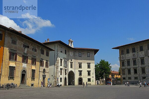 Pisa  Cavalieri-Platz  Piazza dei Cavalieri  UNESCO-Weltkulturerbe  Toskana  Italien  Europa