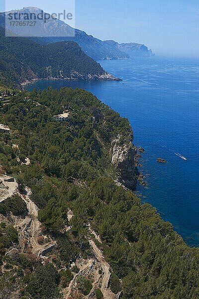 Mallorca  Banyalbufar  Serra de Tramuntana  UNESCO-Weltkulturerbe  Insel Mallorca  Mallorca  Balearen  Spanien  Europa