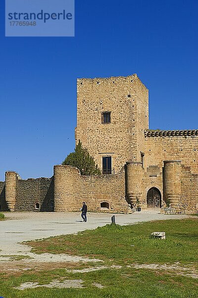 Pedraza  Schloss  Ignacio Zuloaga Museum  Provinz Segovia  Kastilien-León  Spanien  Europa