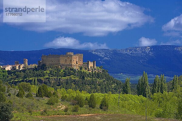 Pedraza  Schloss  Ignacio Zuloaga Museum  Provinz Segovia  Kastilien-León  Spanien  Europa