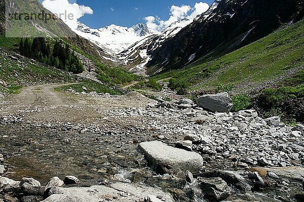 Floitengrund  Zillertal  Österreich  Europa