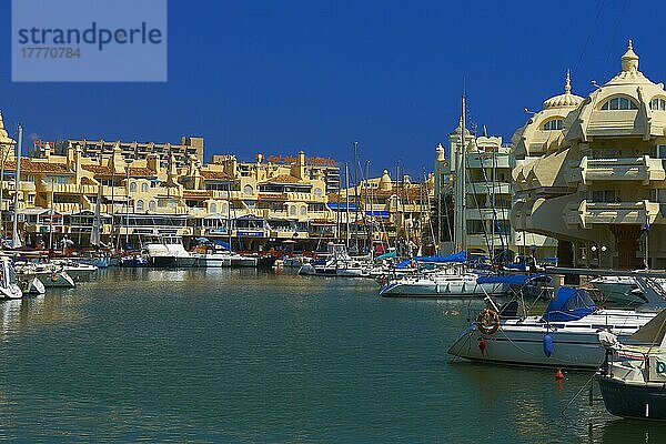 Puerto Marina  Yachthafen  Benalmadena  Provinz Malaga  Costa del Sol  Andalusien  Spanien  Europa