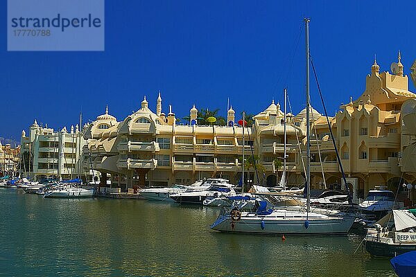 Puerto Marina  Yachthafen  Benalmadena  Provinz Malaga  Costa del Sol  Andalusien  Spanien  Europa