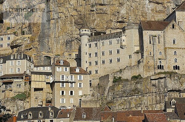 Rocamadour  Region Midi-Pyrenäen  Departement Lot  Frankreich  Europa