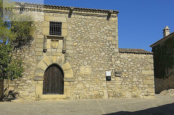 Trujillo  Pizarro-Haus-Museum (15. Jahrhundert)  Altstadt  Provinz Caceres  Extremadura  Spanien  Europa