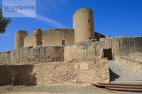 Palma de Mallorca  Schloss Bellver  Palma  Mallorca  Balearische Inseln  Spanien  Europa