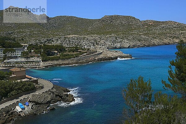 Balearische Inseln  Mallorca  Insel Mallorca  Cala San Vicente  Cala Sant Vicenc  Pollenca  Formentor Klippen