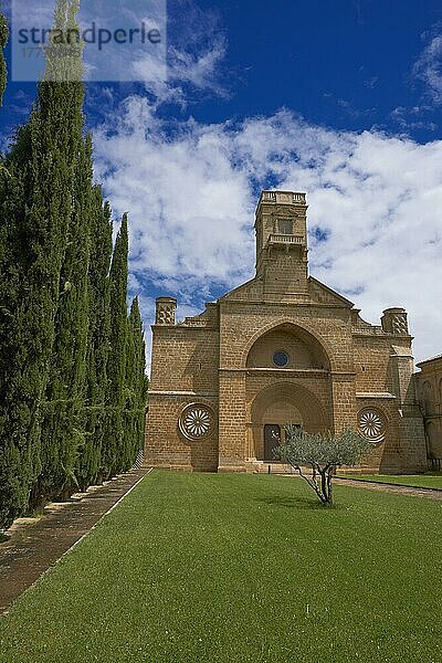 Santa Maria de la Oliva  Zisterzienserkloster  Kloster von La Oliva  Carcastillo Navarra  Spanien  Europa