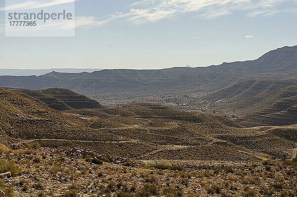 Dahargebirge  Tunesien  Afrika