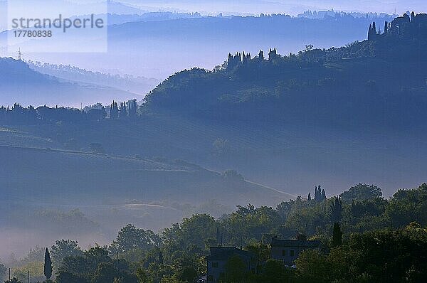 San Gimignano  Toskana  Provinz Siena  UNESCO-Weltkulturerbe  Italien  Europa