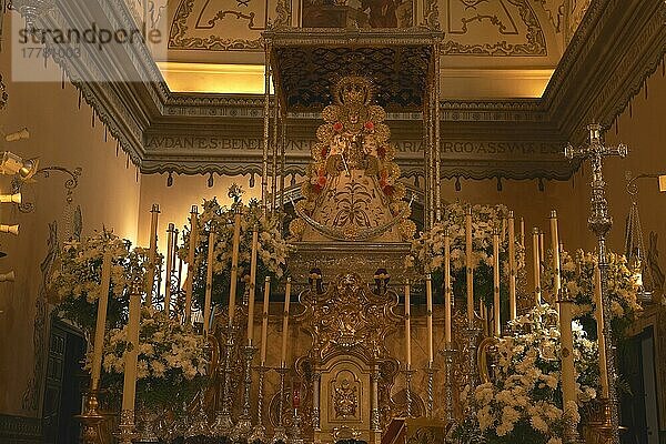 Virgen del Rocio  Unsere Liebe Frau von Rocio  Almonte  Huelva  Andalusien  Spanien  Europa