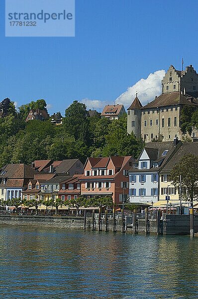 Meersburg  Schloss  Bodensee  Baden-Württemberg  Deutschland  Europa