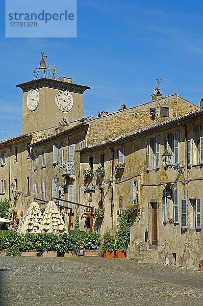 Orvieto  Domplatz  Piazza del Duomo  Provinz Terni  Umbrien  Italien  Europa