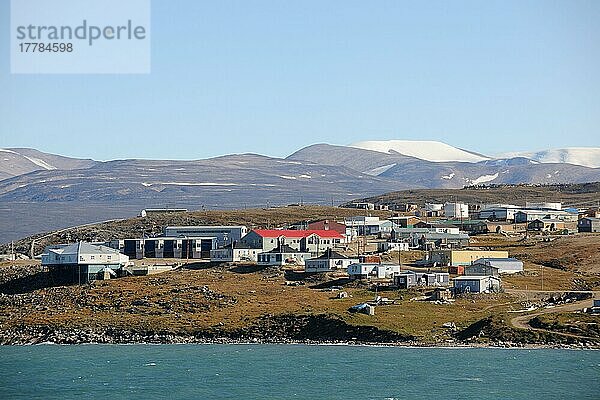 Siedlung Pond Inlet  Nunavut  Kanada  Baffi  Baffininsel  Island  Nordamerika