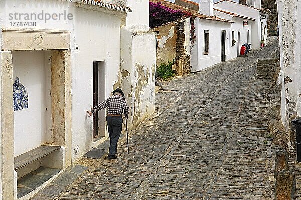 Monsaraz  Bezirk Evora  Alentejo  Portugal  Europa